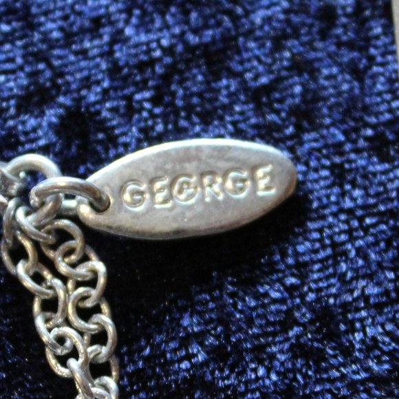 Black Stone Necklace and Bracelet - Picture 4 of 5